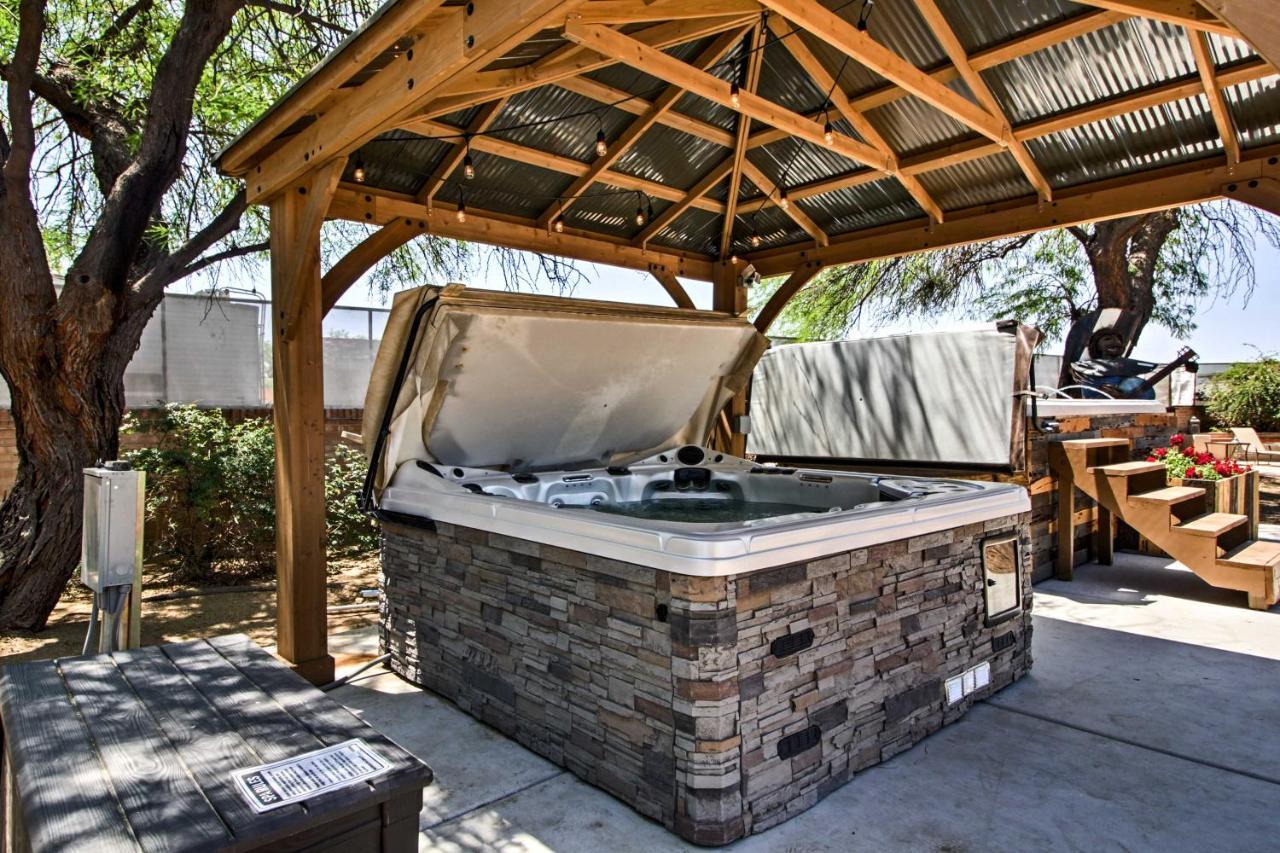 Pet-Friendly Tucson Casita Shared Hot Tub And Porch Villa Eksteriør billede
