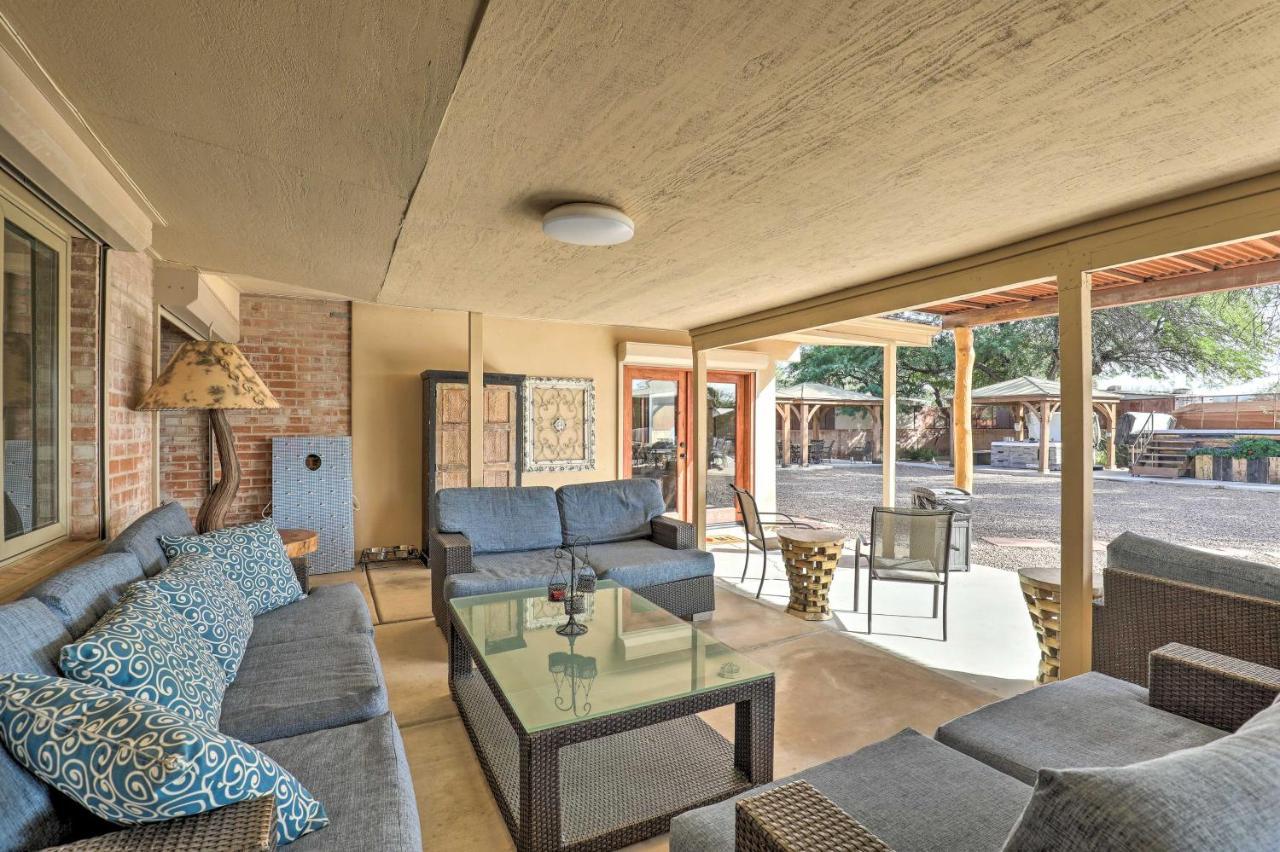 Pet-Friendly Tucson Casita Shared Hot Tub And Porch Villa Eksteriør billede