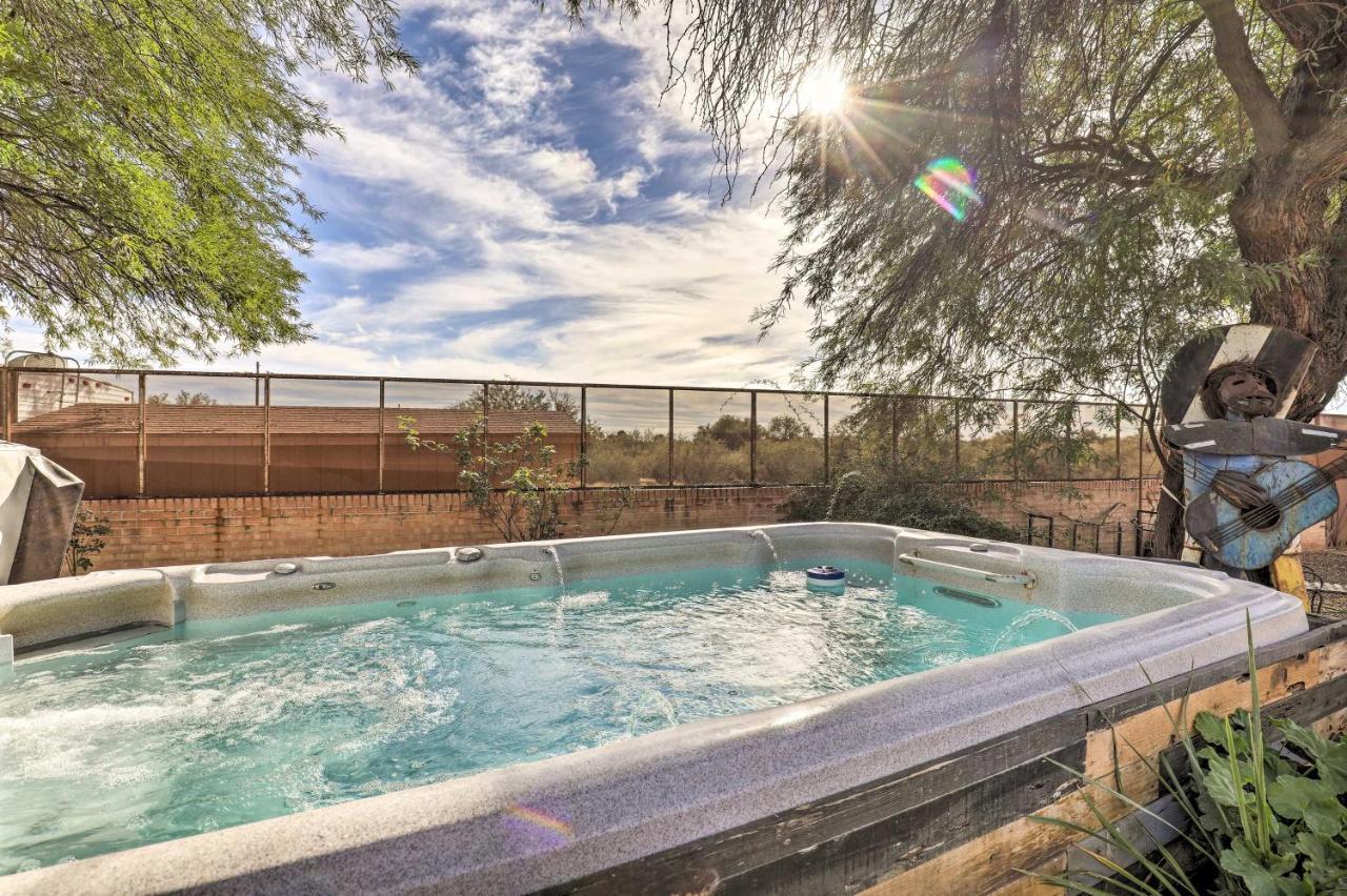 Pet-Friendly Tucson Casita Shared Hot Tub And Porch Villa Eksteriør billede