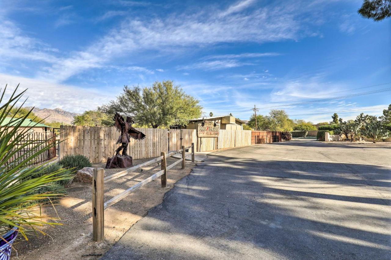 Pet-Friendly Tucson Casita Shared Hot Tub And Porch Villa Eksteriør billede