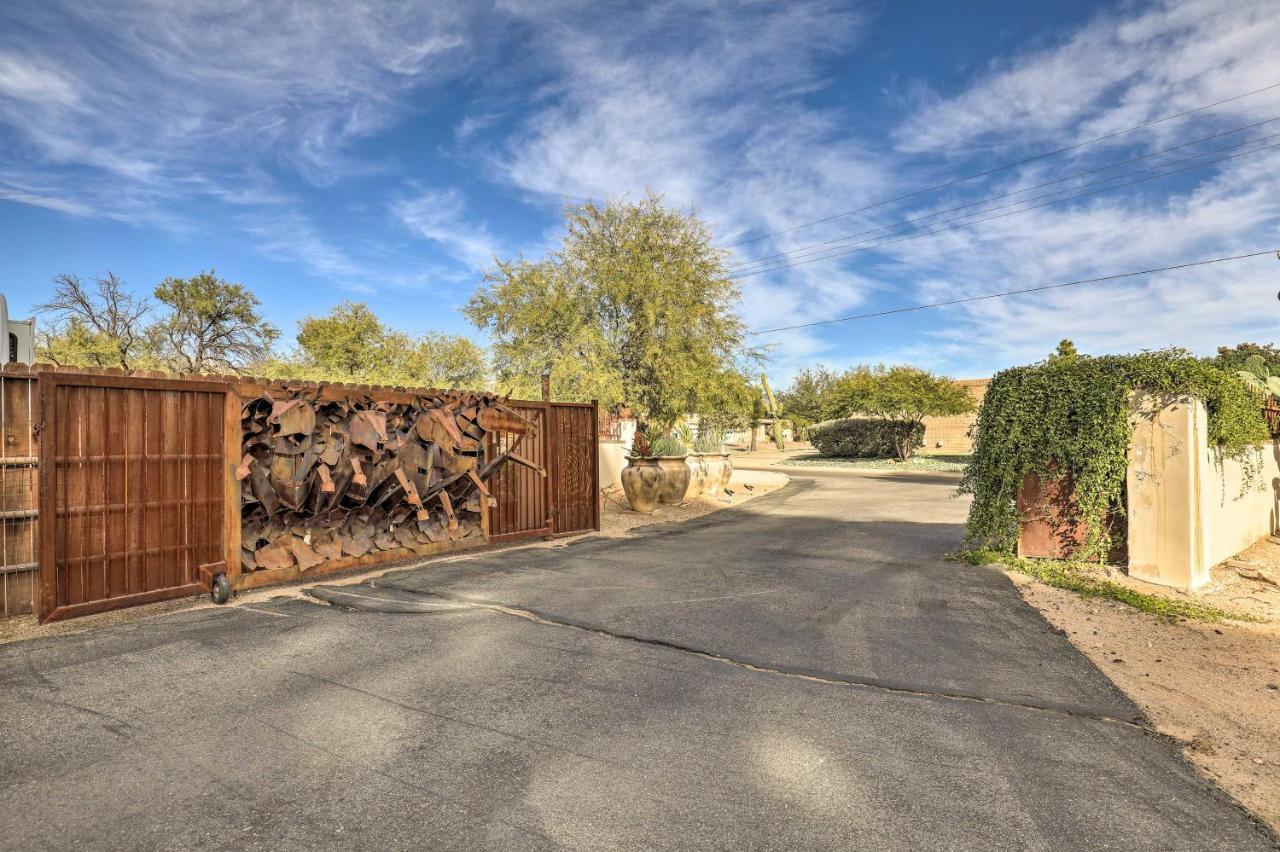 Pet-Friendly Tucson Casita Shared Hot Tub And Porch Villa Eksteriør billede