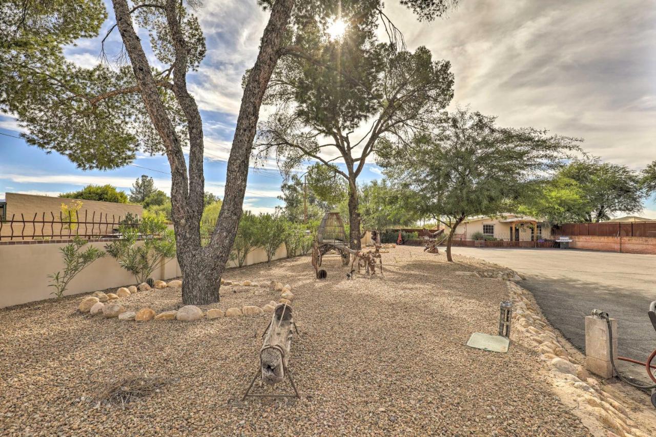 Pet-Friendly Tucson Casita Shared Hot Tub And Porch Villa Eksteriør billede