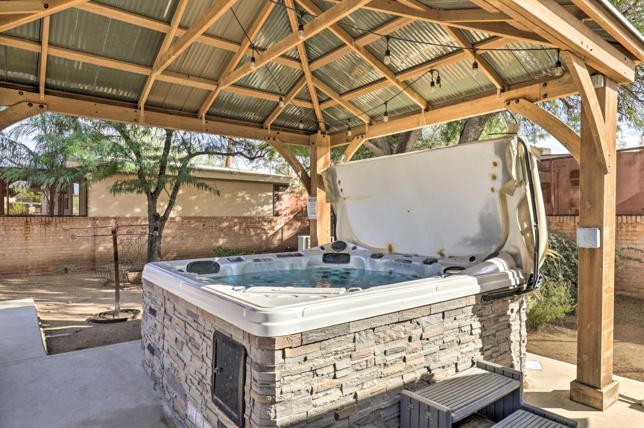 Pet-Friendly Tucson Casita Shared Hot Tub And Porch Villa Eksteriør billede